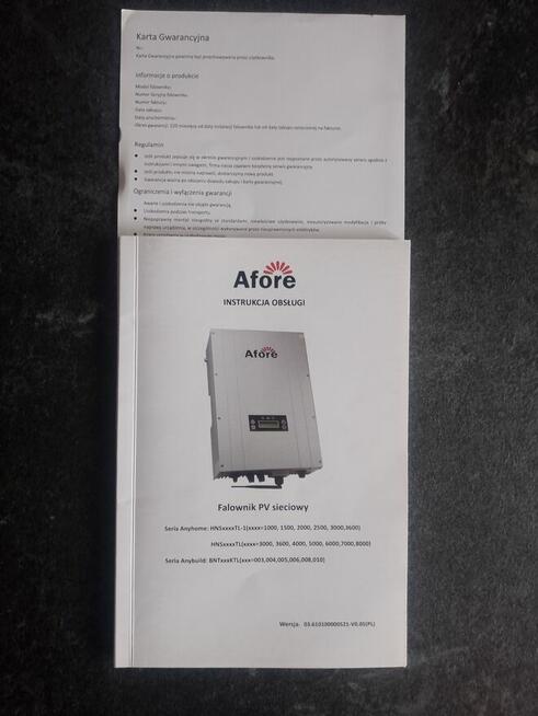 Sprzedam falownik afora