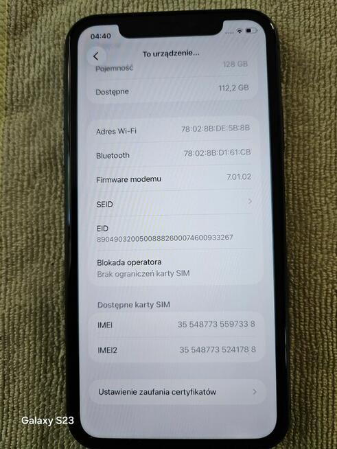 2 ×Iphone 11 128g i 64g Black