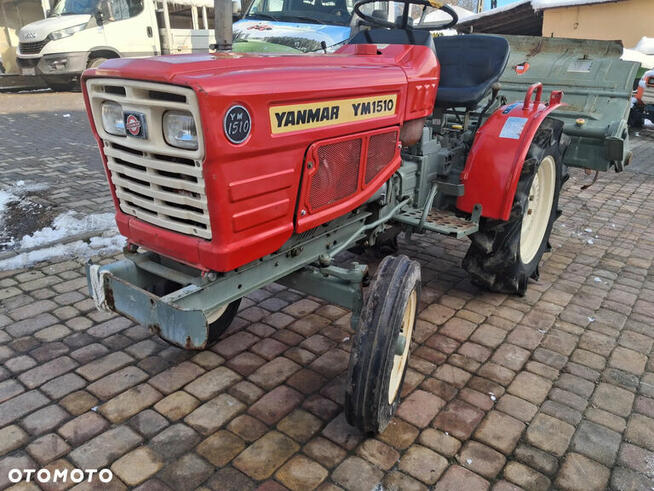 Minitraktor Yanmar z glebogryzarką