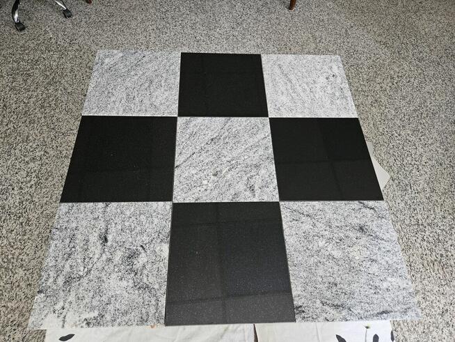 Płytka granitowa ABSOLUTE BLACK 30,5x30,5x1 cm polerowane