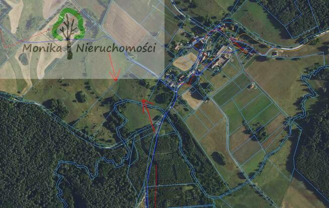 Działka rolna Bugi gm. Lidzbark Warmiński