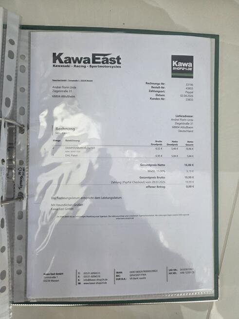Kawasaki ZX 6R NINJA 2004 ZX6R Raty Transport STAN KOLEKCJONERSKI Książka ASO