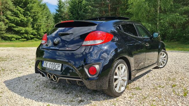 Hyundai Veloster 1.6 TURBO 186KM # NAVI # Panorama # Climatronic # Kamera # Śliczny !!!