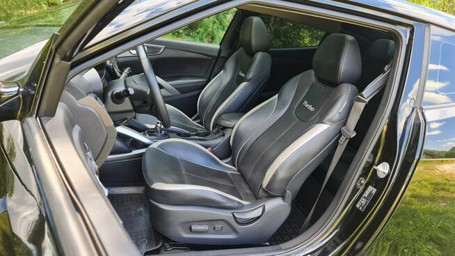 Hyundai Veloster 1.6 TURBO 186KM # NAVI # Panorama # Climatronic # Kamera # Śliczny !!!