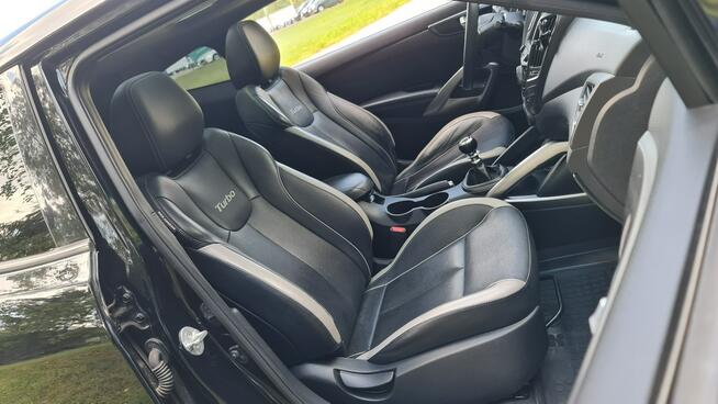 Hyundai Veloster 1.6 TURBO 186KM # NAVI # Panorama # Climatronic # Kamera # Śliczny !!!