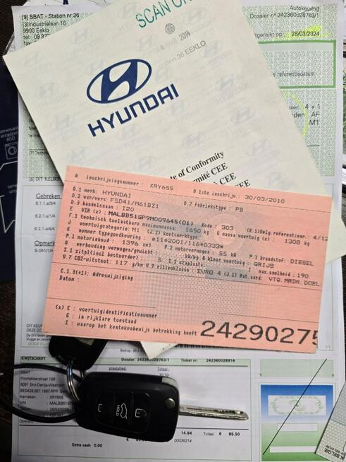 Hyundai i20 1.4 CRDI // Mały Przebieg 5 Drzwi Serwis ASO !!