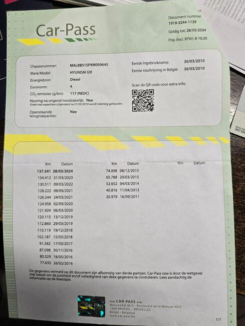 Hyundai i20 1.4 CRDI // Mały Przebieg 5 Drzwi Serwis ASO !!