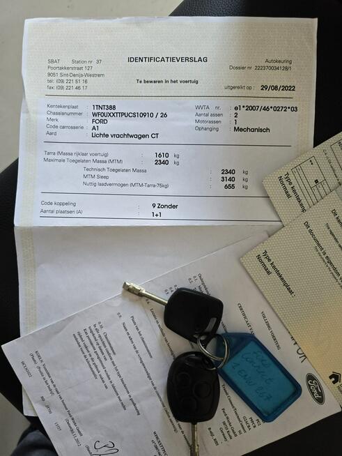 Ford Transit Connect 1.8 Tdci 90 KM / Klima / Książka Serwisowa ASO !!