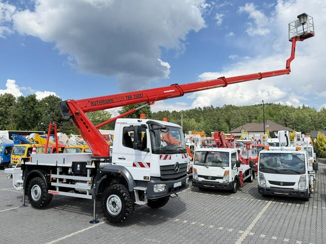 Mercedes Atego E6 4x4 Zwyżka RUTHMANN TBR250 S7 Mało Używany UNIKAT Zwyżka Wysokość Podnoszenia 25m