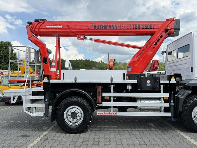 Mercedes Atego E6 4x4 Zwyżka RUTHMANN TBR250 S7 Mało Używany UNIKAT Zwyżka Wysokość Podnoszenia 25m