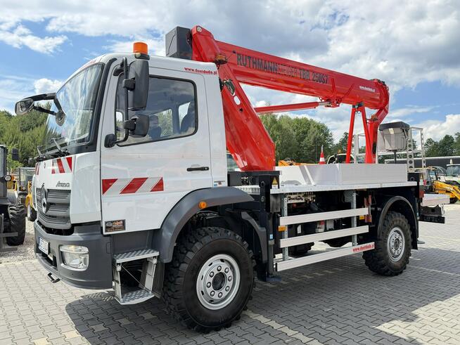 Mercedes Atego E6 4x4 Zwyżka RUTHMANN TBR250 S7 Mało Używany UNIKAT Zwyżka Wysokość Podnoszenia 25m