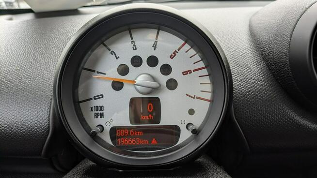 Mini Countryman 1.6D*90PS*ZAREJESTROWANY*Bezwypadkowy*Klimatronik Serwis*GWARANCJA 24M