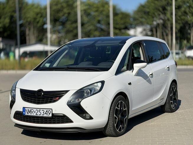 Opel Zafira 2.0 CDTI / 165KM LED 7 OSOBOWY ! Nawigacja Kamera Panorama Półskóra