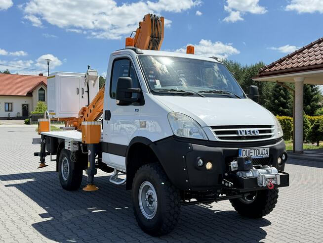 Iveco Daily 55S18W 4x4 Zwyżka 16m Bumar Koszalin PMT 16EU Ruthmann Wumag GSR Multitel Stan Bardzo D