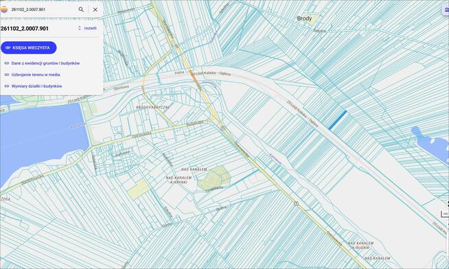 Działka polna - rekreacja 1300 m² pul. Polna w Krynkach
