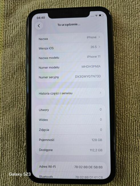 2 ×Iphone 11 128g i 64g Black