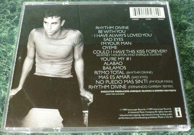 CD Enrique Iglesias - wyd. 1999 r.