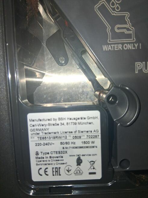 Siemens EQ6 Plus S100 – prawie nowy, gwarancja 5 lat + kawa