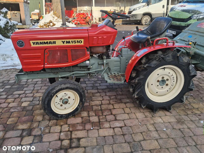 Minitraktor Yanmar z glebogryzarką