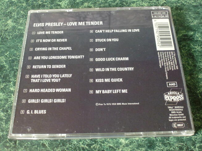 CD ELVIS PRESLEY Love My Tender