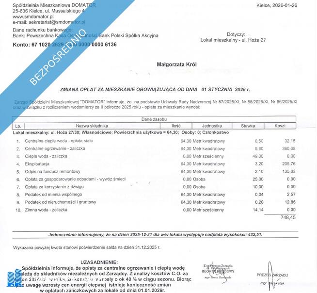 Mieszkanie do wynajęcia 64,3m2 2 pokoje miejsca parkingowe ,teren ogrodzony, bezpieczny
