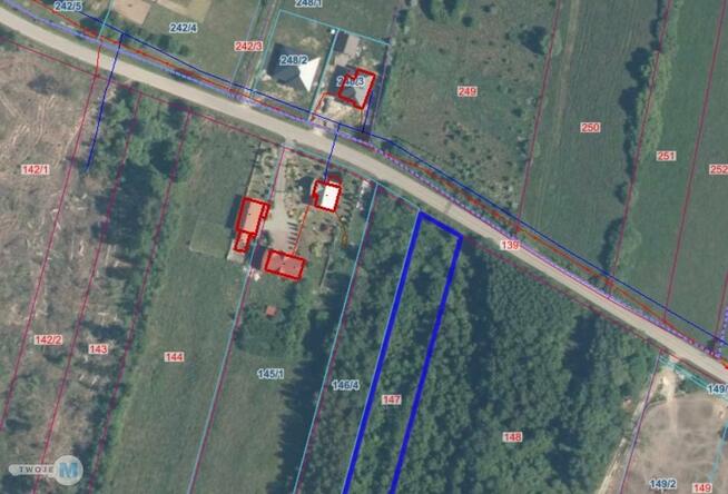 Działka budowlana Raków Ociesęki