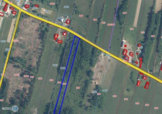 Działka budowlana Raków Ociesęki