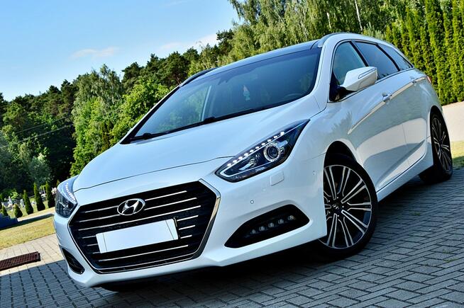 Hyundai i40 LiFT1,7 CRDi 140Km Xenon Ledy Skóra Navi Kamera Panorama El.Klapa Full