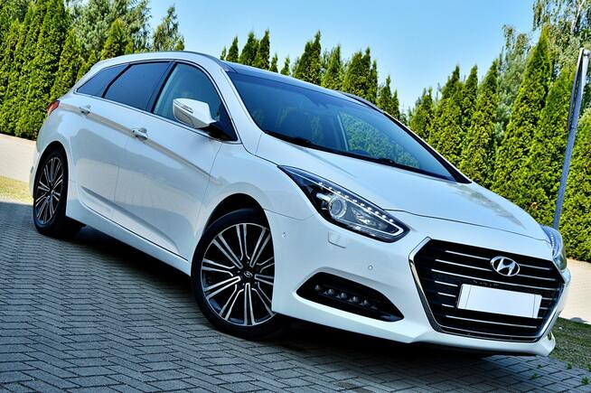 Hyundai i40 LiFT1,7 CRDi 140Km Xenon Ledy Skóra Navi Kamera Panorama El.Klapa Full