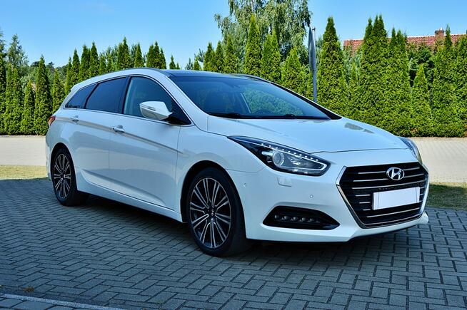 Hyundai i40 LiFT1,7 CRDi 140Km Xenon Ledy Skóra Navi Kamera Panorama El.Klapa Full