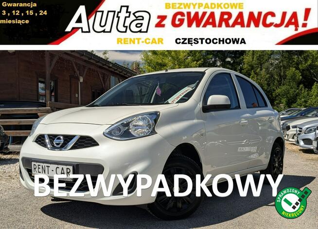 Nissan Micra 1.2i*80PS*Bezwypadkowy*OPŁACONY*Klimatyzacja*Serwis*VIP GWARANCJA 24M
