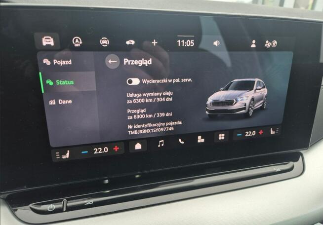 Škoda Octavia 1.5 TSI 150km Selection led fv23%