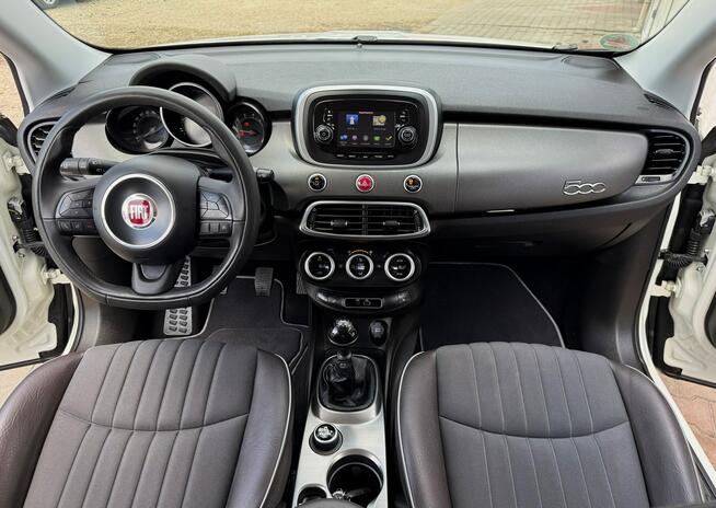 Fiat 500x 1,4T 140ps*Bezwypadkowy-ORYGINAŁ*LED*Skóra*Navi*Serwis-ASO*WZOROWY-ST!
