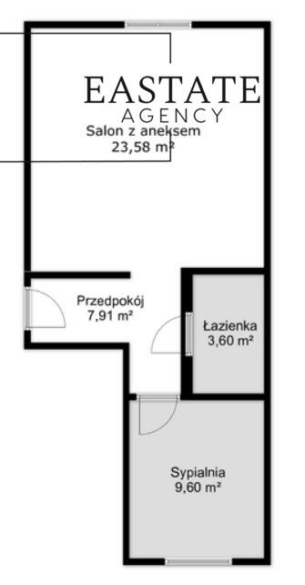 2 pokoje z balkonem | Gościcino | umeblowane