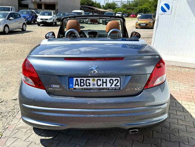 Peugeot 207 CC 1,6 eHDi 112ps*Bezwypadkowy*Skóra-Brąz*Klimatronik*Serwis*Mega-Zadbany