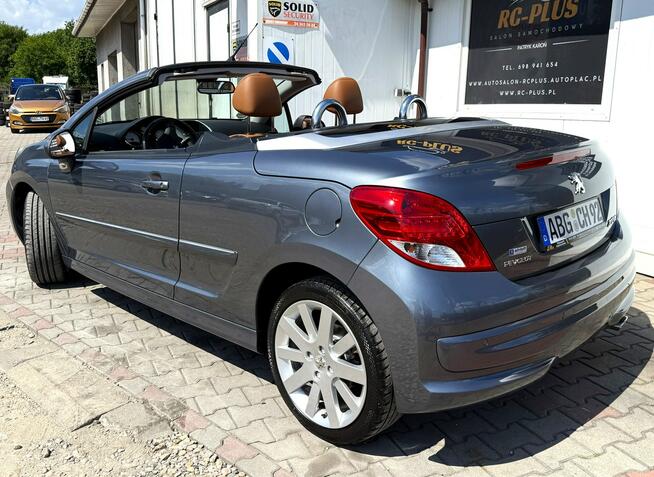 Peugeot 207 CC 1,6 eHDi 112ps*Bezwypadkowy*Skóra-Brąz*Klimatronik*Serwis*Mega-Zadbany