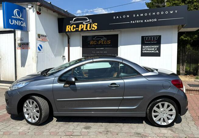 Peugeot 207 CC 1,6 eHDi 112ps*Bezwypadkowy*Skóra-Brąz*Klimatronik*Serwis*Mega-Zadbany