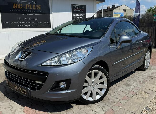 Peugeot 207 CC 1,6 eHDi 112ps*Bezwypadkowy*Skóra-Brąz*Klimatronik*Serwis*Mega-Zadbany