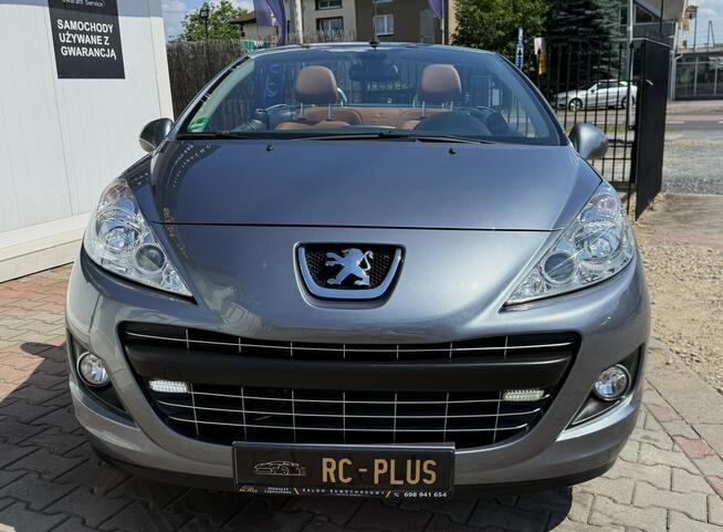 Peugeot 207 CC 1,6 eHDi 112ps*Bezwypadkowy*Skóra-Brąz*Klimatronik*Serwis*Mega-Zadbany