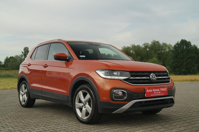 Volkswagen T-Cross SALON PL I WSZY WŁ. 1,5 150 KM AUTOM. SERWIS W ASO NAVI KAMERA