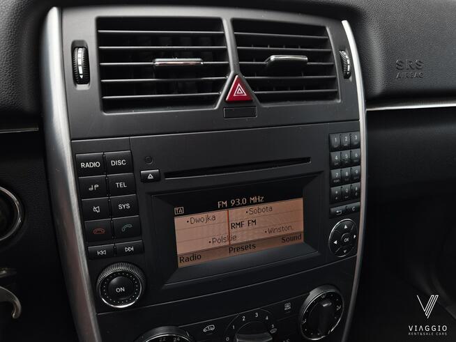 Mercedes B180 116km panorama AUTOMAT klima CZUJNIKI hak SERWIS 2011
