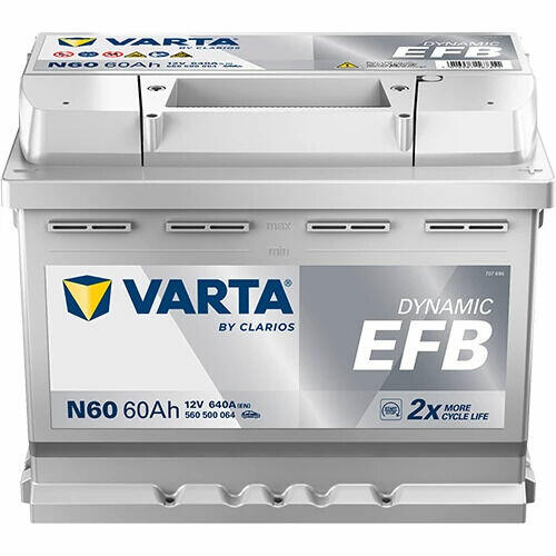 Akumulator 60Ah 640A VARTA Blue Dynamic EFB START&STOP N60