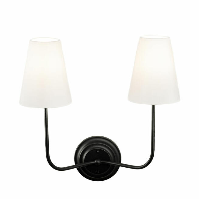 Kinkiet ELEGANCE TWIN Czarny