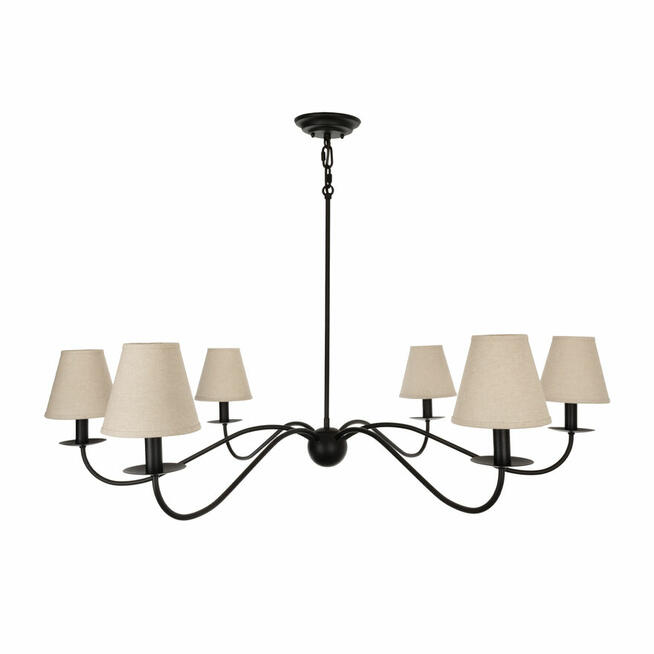 Żyrandol Elegant Czarny 100
