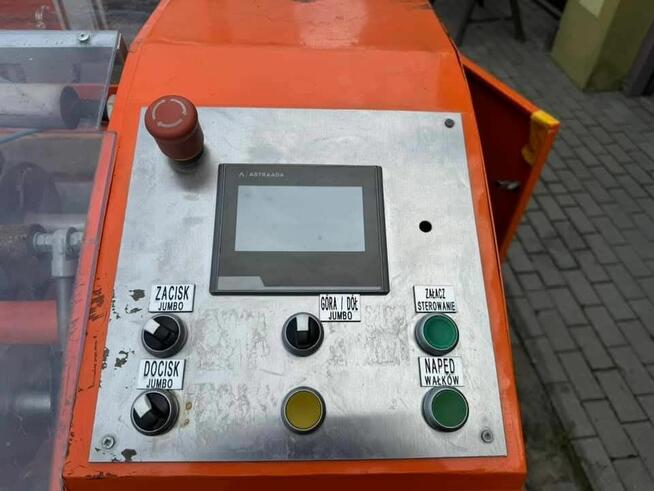 Automatyczna przewijarka do folii stretch