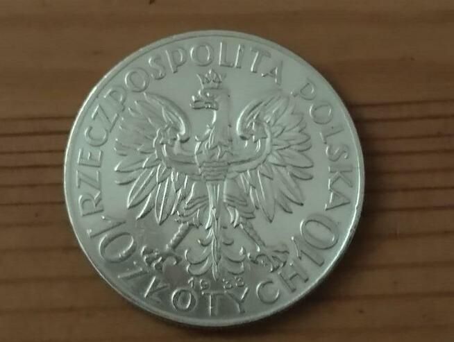 Moneta 10 zł 1933 srebro