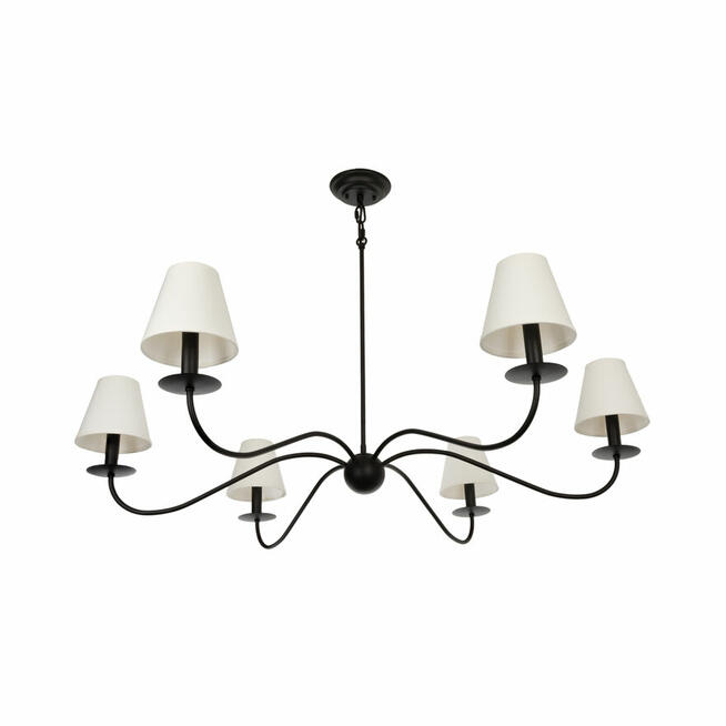 Żyrandol Elegant Czarny 100