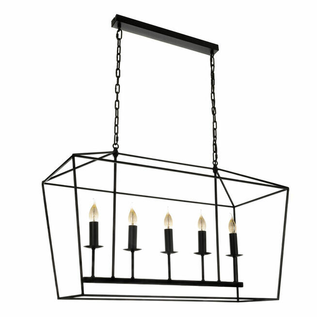 Lampa GENTLE L Czarna