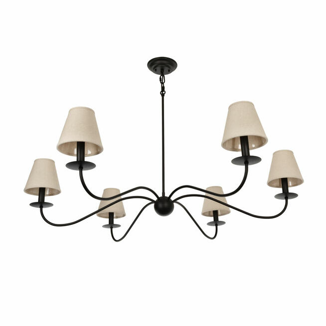 Żyrandol Elegant Czarny 100