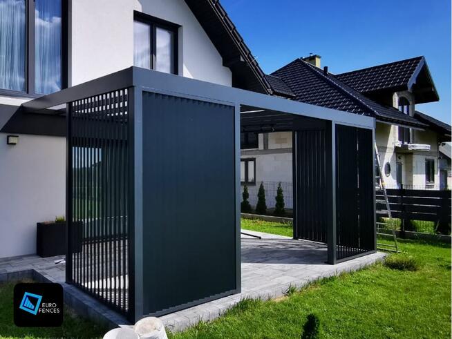Pergola aluminiowa, zadaszenie ogrodowe - Polski producent